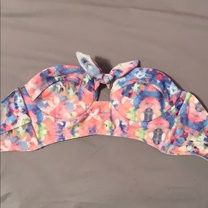 colorful bikini top